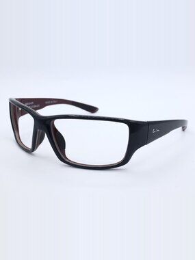 Maui Jim Local King MJ 202-71 Wrap Black Sunglasses Frames Only